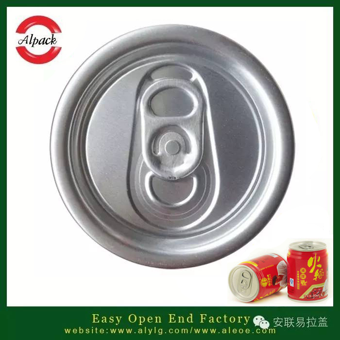 片材蓋鋁材切屑壓裂易拉蓋的蓋面